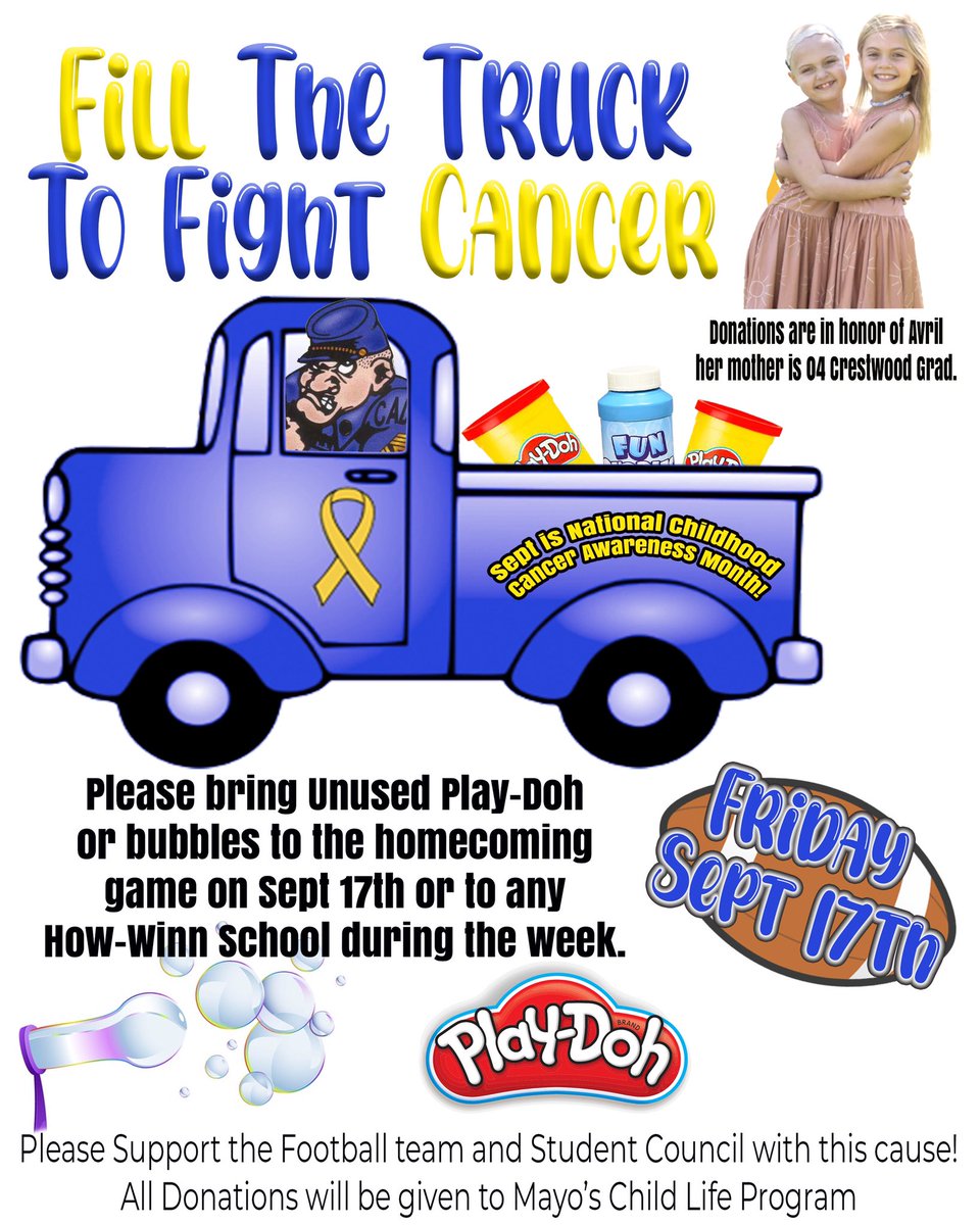 Excited to be apart of #fillthetruck Friday! Help us support a great cause this Friday at the Homecoming game against Forest City! youtube.com/watch?v=g8sr4Y…