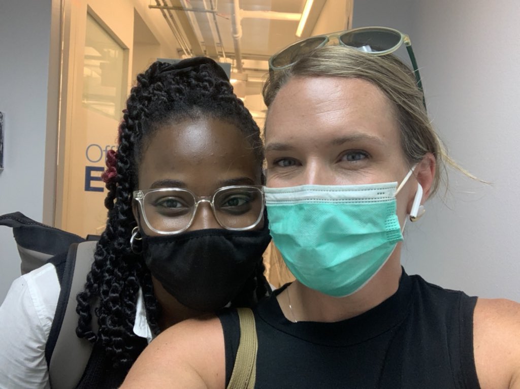 The highlight of this #FDOS was running into one of my FAVORITE students ever who helped me envision and establish restorative practices at YW as a Principal. Now she’s working for the DOE to ensure all our schools are welcoming and restorative for kids! My heart is full!