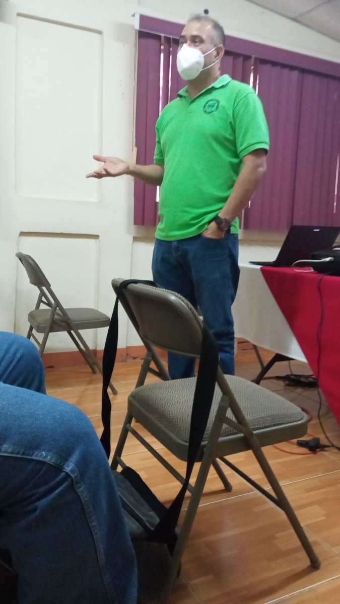 Tomando las medidas de prevención, el día de hoy Confederación de Trabajadores por Cuenta Propia CTCP-FNT, capacitación, con el PLAN NACIONAL DE LA LUCHA CONTRA LA POBREZA Y El DESARROLLO HUMANO 2021-2026.