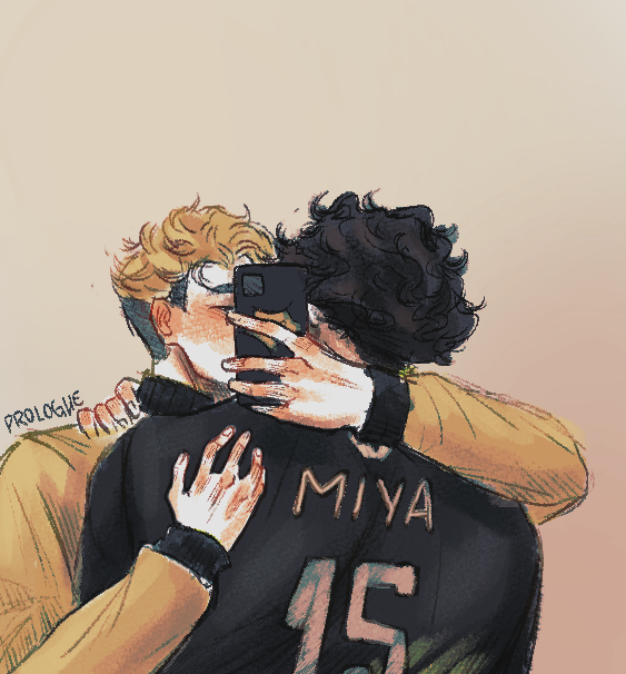 prologhe's tweet image. clingy bfs UGH it's so gross being in love 🤮🤮🤮
#sakuatsu #sakusakiyoomi #miyaatsumu #haikyuu