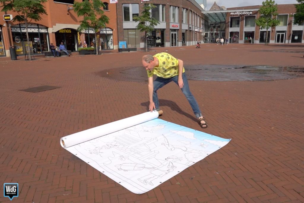 Weertdegekste's tweet photo. Keuze is reuze bij Cultureel Lint: van Zuilen Kabinet tot mega kleurplaat (video) ➜ https://t.co/czq5GVzTXa #Weert https://t.co/u0Rd8KcZyq