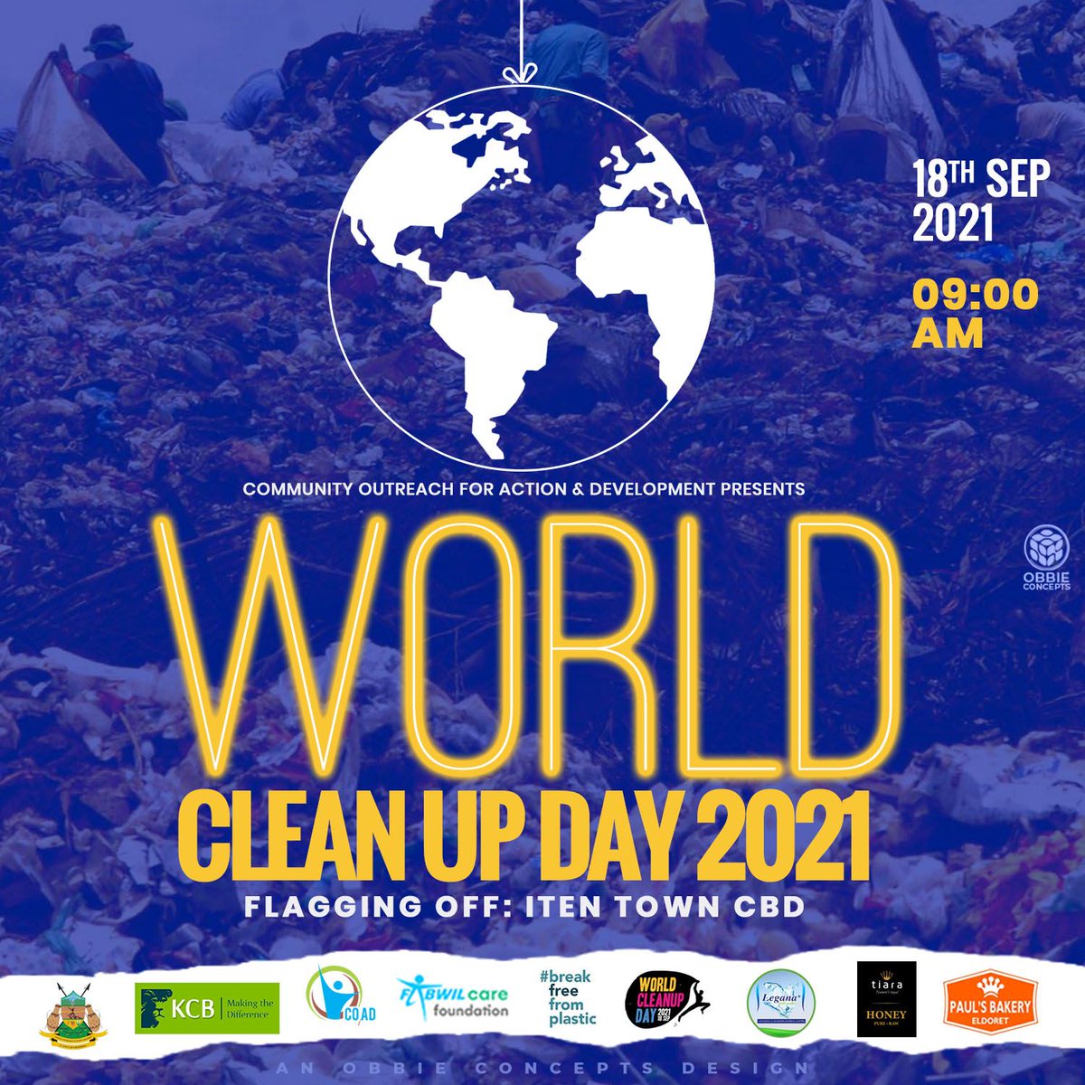 Meshac_Kiplagat's tweet photo. @COADKENYA will be flagging off the 2021 world clean up in Iten town CBD- Elgeyo Marakwet County on 18th Sep 2021. @LDIFoundation let's clean our environment for healthy living. 
@WorldCleanupDay 
#WorldCleanUp2021 https://t.co/c4oTdAxQeP