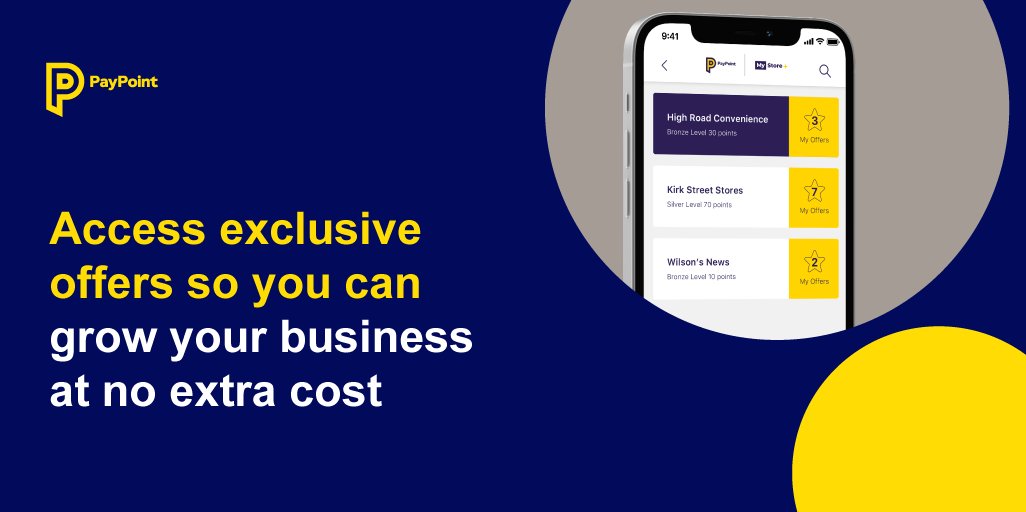PayPoint on Twitter "Download the free MyStore+ app today and grow your business with exclusive