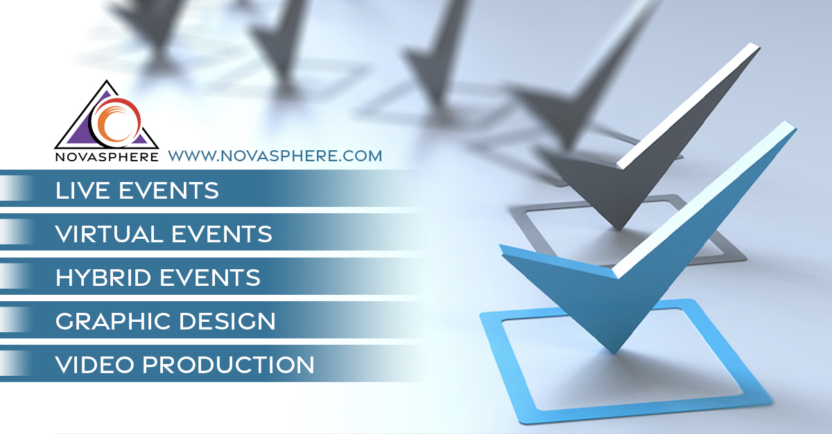 NovasphereInc's tweet photo. We know you can get stressed when producing an event, training videos, or even presentation graphics.

We specialize in relevant "insight driven" content and "attention grabbing" technologies to create authentic audience engagement experiences that connect with attendees. https://t.co/1EewYea354