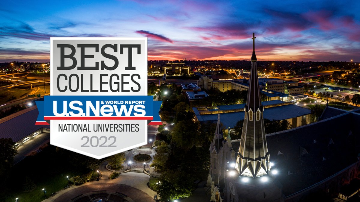 Creighton's tweet photo. Just announced: U.S. News &amp; World Report has again placed Creighton in the top third of national universities.

See the rankings: https://t.co/6jYqsCnnxe https://t.co/4PC0OAshrw