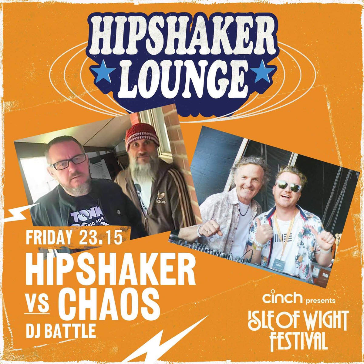 Friday night <a href="/HipshakerLounge/">Hipshaker Lounge</a> .... Vs <a href="/CHAOSclub/">Chaos Nightclub</a> .... <a href="/IsleOfWightFest/">Isle of Wight Festival</a> 😎👍👊