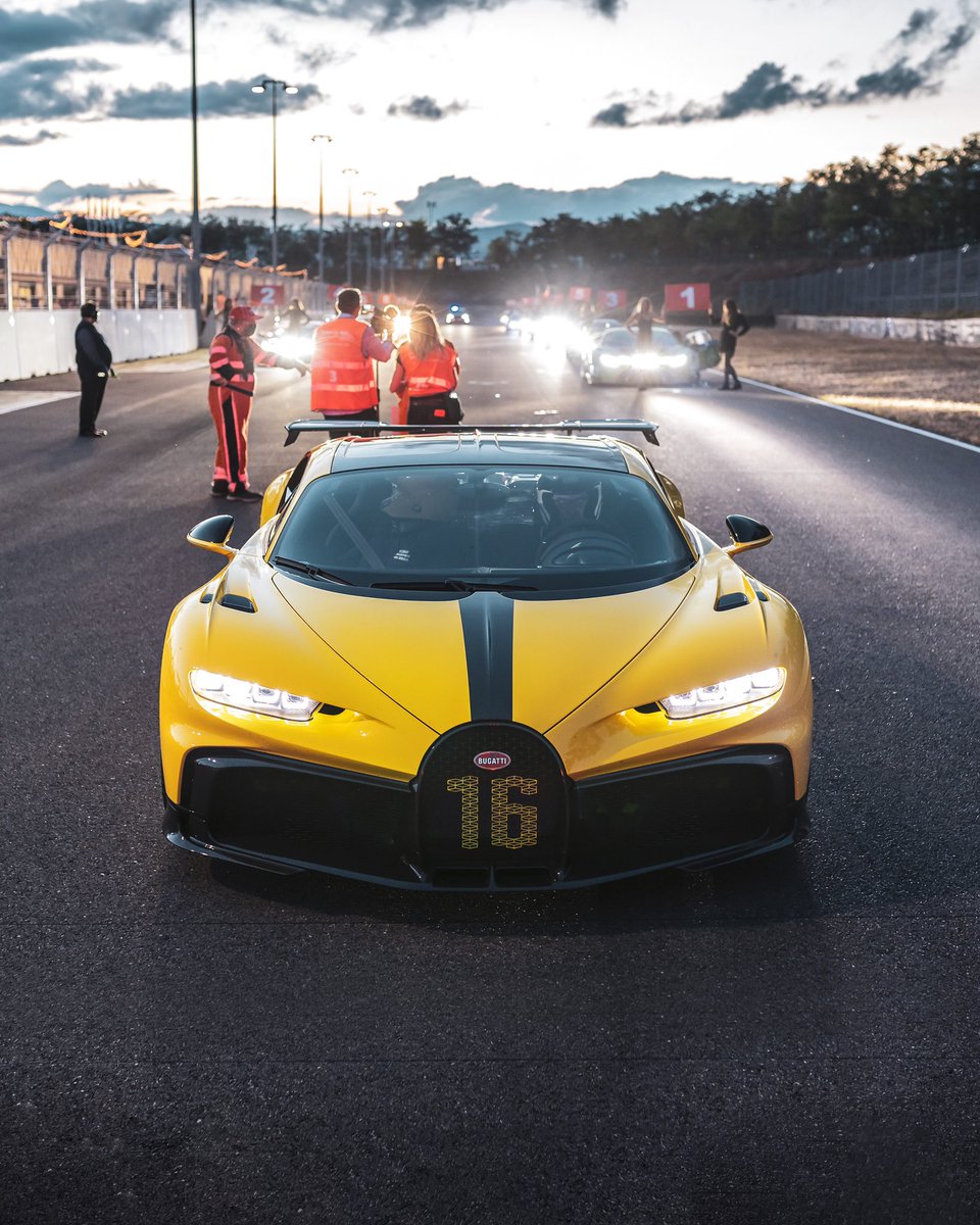 Bugatti's tweet photo. September is a special month. It is when @EBAlsace celebrate Ettore Bugatti’s birthday with a variety of events, such as the Festival BUGATTI or the @500Nocturnes. #BUGATTI has the CHIRON Sport on display at Molsheim’s Place de L’Hôtel de Ville until the end of October. https://t.co/MD1ZCcOnVF