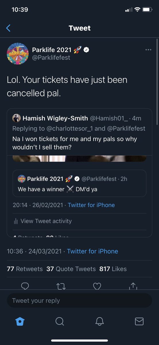 Hamish01_'s tweet photo. No hard feelings yeah?😜 @Parklifefest https://t.co/dPUGkbwp5B