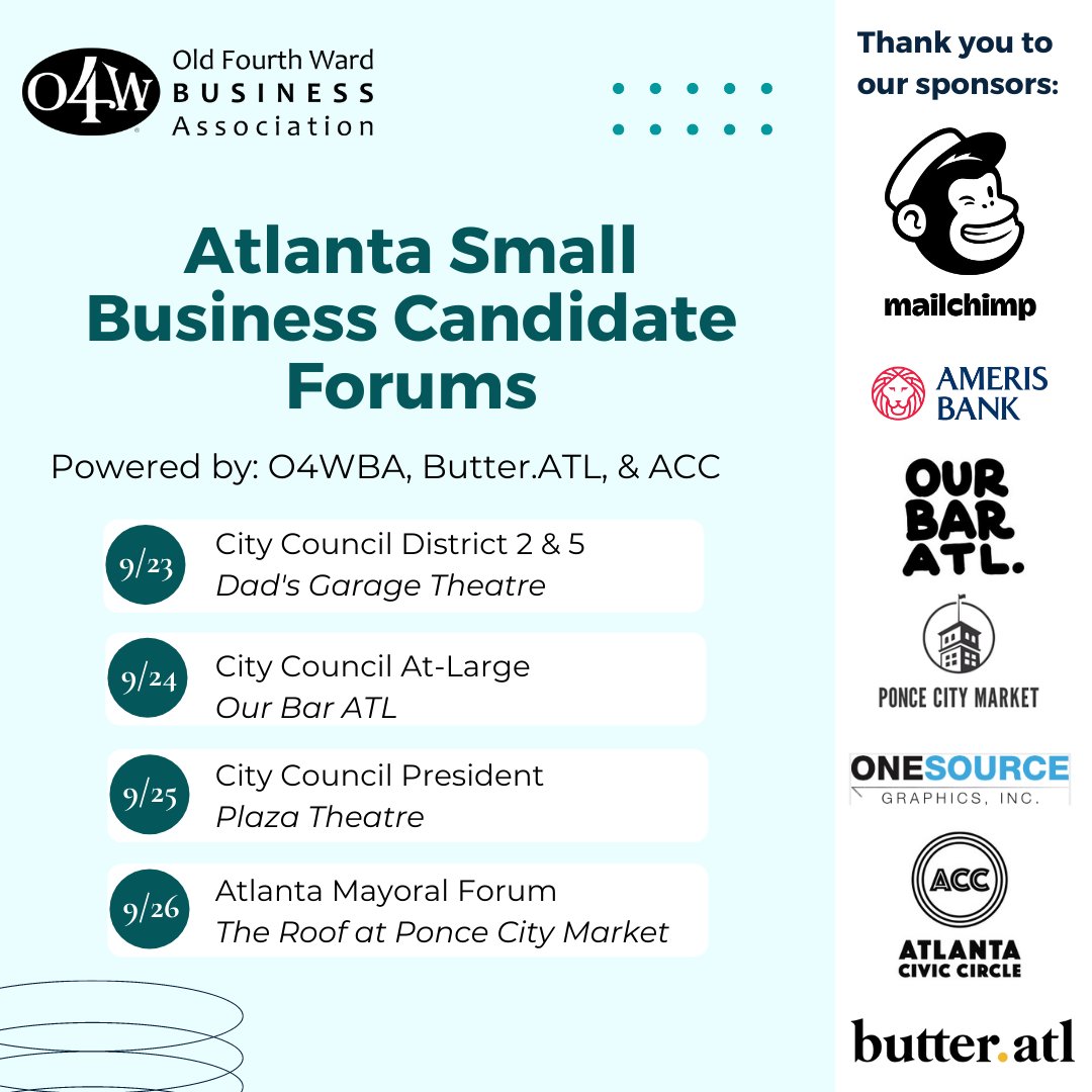 Join us next week to grill candidates on everything #smallbusiness 

Register @ tinyurl.com/o4wba