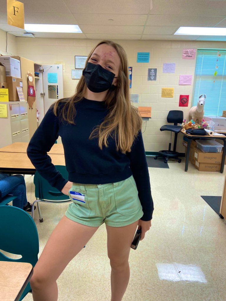 audrey glaser (@audreyglaserr) on Twitter photo Great first day of #StartWithHello by wearing and passing out name tags! <a href="/sandyhook/">Sandy Hook Promise</a> <a href="/mhssibs/">MHS SIBS</a> <a href="/MHSComets/">Mason High School</a> Great first day of #StartWithHello by wearing and passing out name tags! <a href="/sandyhook/">Sandy Hook Promise</a> <a href="/mhssibs/">MHS SIBS</a> <a href="/MHSComets/">Mason High School</a>