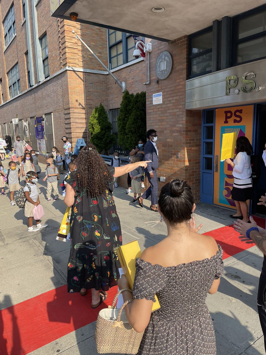 Amazing and beautiful display of love and appreciate for the scholars of <a href="/ps_705/">PS 705</a> . Each student was greeted with a red carpet and a personal selfie to remember and acknowledge this day!