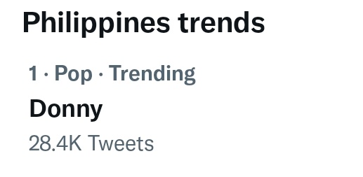 Look who's trending 👀