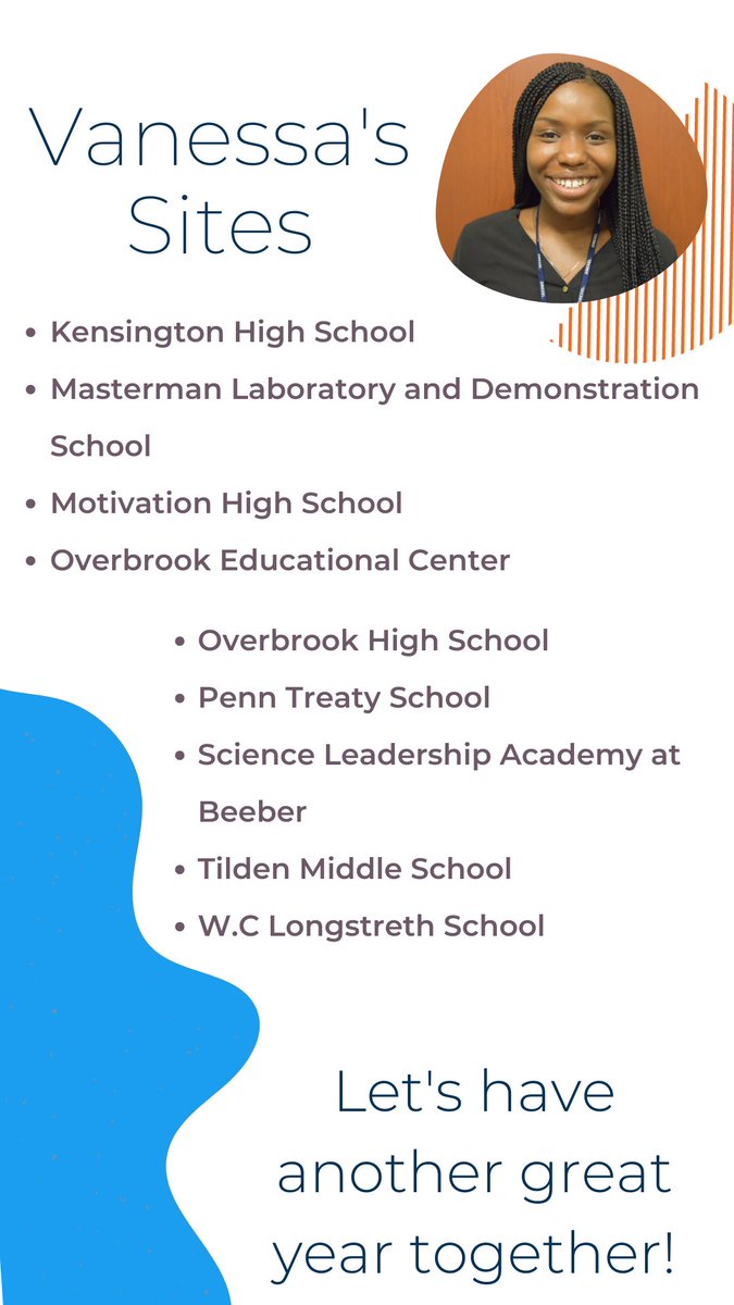 EatRightPhilly_DRX (@eatrightphl_drx) on Twitter photo Let's meet Vanessa, one of our Nutrition Coordinators! <a href="/kensingtonhs/">Kensington High School</a> <a href="/MotivationHS/">Motivation HS</a> <a href="/oecjags/">Overbrook Educational Center</a> <a href="/Penn_Treaty/">Penn Treaty School</a> <a href="/SLA_Beeber/">SLA Beeber</a> @mastermanNews <a href="/TildenMiddle/">Tilden Middle School</a> <a href="/wc/">Will</a> Let's meet Vanessa, one of our Nutrition Coordinators! <a href="/kensingtonhs/">Kensington High School</a> <a href="/MotivationHS/">Motivation HS</a> <a href="/oecjags/">Overbrook Educational Center</a> <a href="/Penn_Treaty/">Penn Treaty School</a> <a href="/SLA_Beeber/">SLA Beeber</a> @mastermanNews <a href="/TildenMiddle/">Tilden Middle School</a> <a href="/wc/">Will</a>