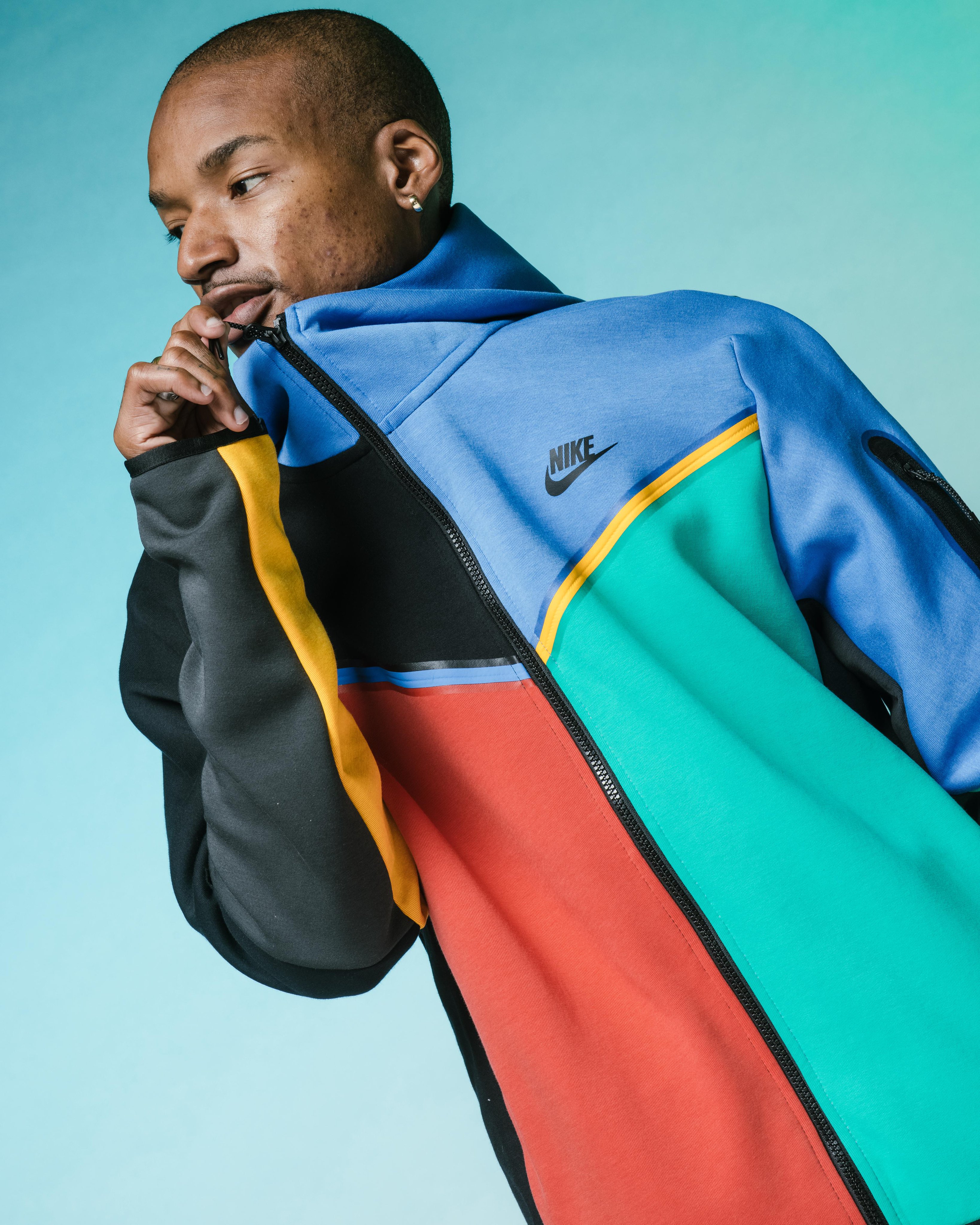Multi colored nike clearance hoodie