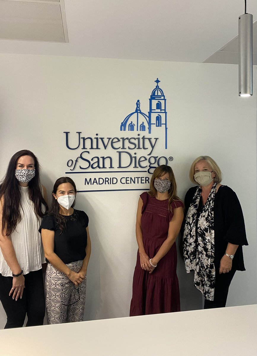 LDews's tweet photo. Thank you Lupe, Carlos, Mario and colleagues at the USD Madrid Center for all of your help today and over the many years of our programs! @linds858 @usdsoles @USDStudyAbroad https://t.co/V83jXRWuwu