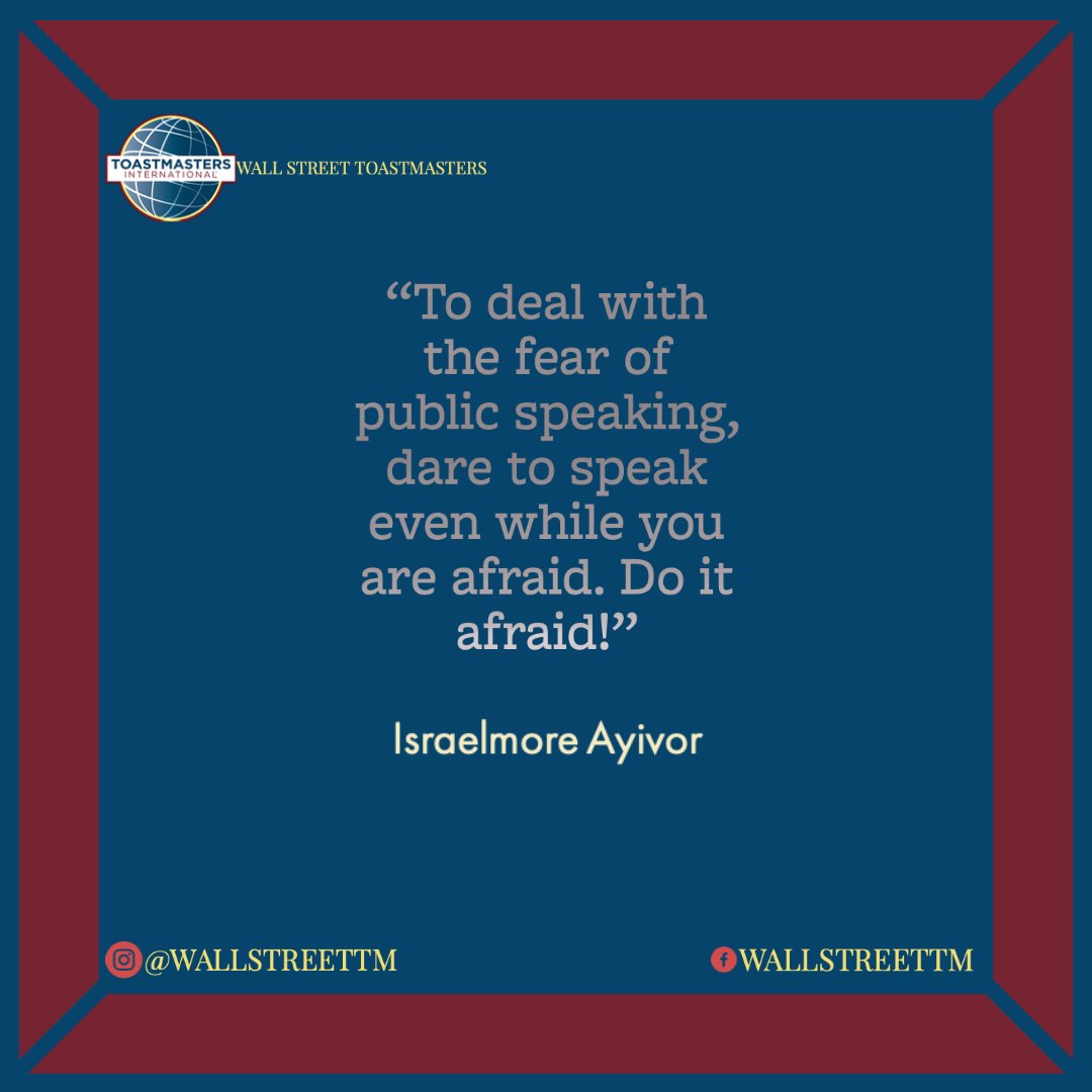 #publicspeaking #MondayMotivaton #toastmasters #mondaythoughts