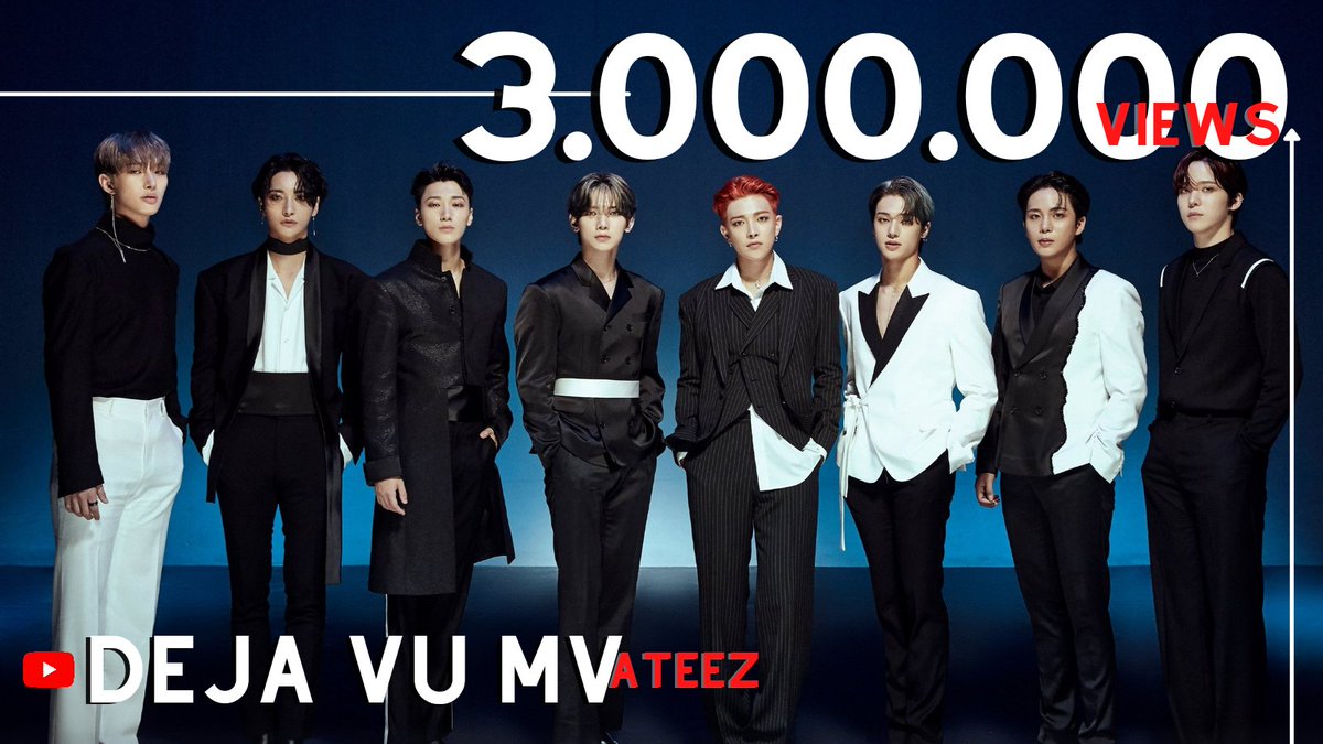 ATEEZ_World's tweet photo. [📢] ATEEZ DEJA VU MV ha alcanzado 3M de vistas! 

ATINY, lo sigue haciendo tu stream con la misma energía!

🔗https://t.co/r4yjZ2dBk2

#Fever_Part_3 #ATEEZ 
@ATEEZofficial #에이티즈 #Deja_Vu https://t.co/Ds8CRwKlUd