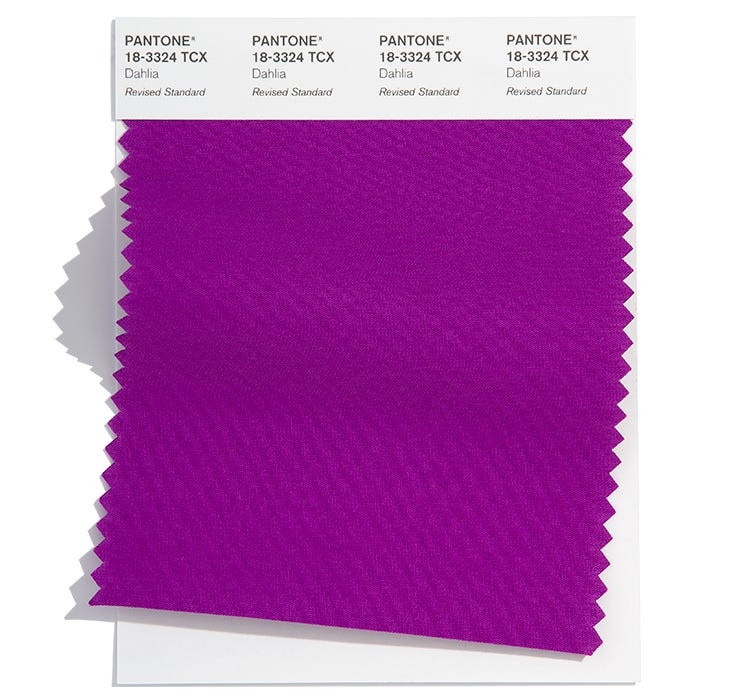 printmag's tweet photo. The @pantone Color Institute, have just released their latest color guide in the form of a New York Fashion Week Spring/Summer 2022 color trend report. The report presents a roundup of colors as seen on the NYFW runway that will surely pop off. 

https://t.co/16qrgVCry9 https://t.co/aJiP55DWOa