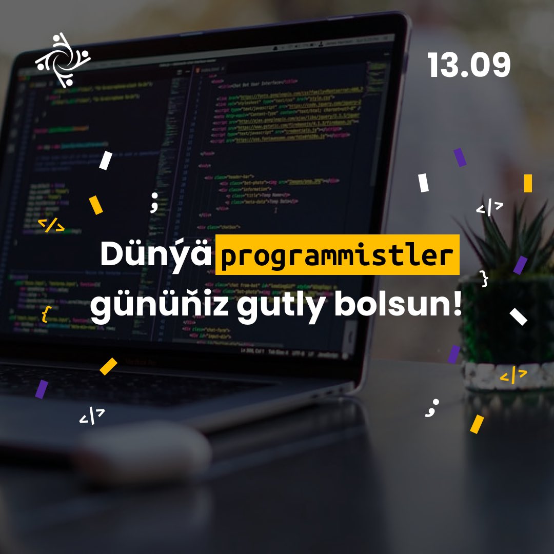 Yolbelet's tweet image. Ýolbelet toparymyzyň adyndan, ähli Programmist ildeşlerimizi, “Bütin Dünýä Programmistler Güni” bilen tüýs ýürekden gutlaýarys! 🎉

Keep Coding 👨🏻‍💻🧑🏻‍💻

#WorldProgrammersDay