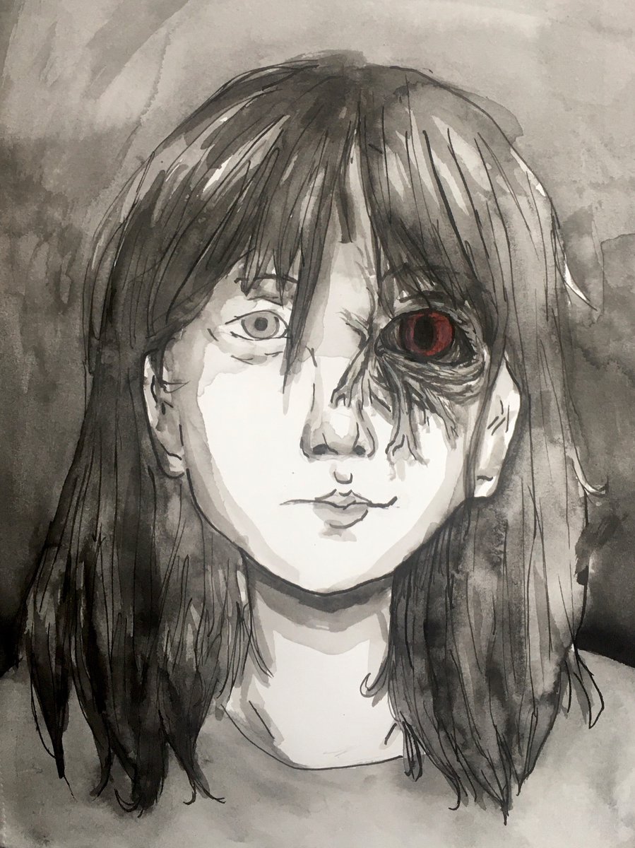 ApologeticCat's tweet photo. Cw I actually dont know how to do this cus its hard to tell how but theres like a scary eye
-
-
-
-
I did another drawing! Ive been drawing more like scary or horror art recently :) #artwork #IDontKnowHowToHashtagThisIHateSocialMediaWhyIsNooneClearAboutHowToTagOrWarnThings https://t.co/b3WaXukU1I