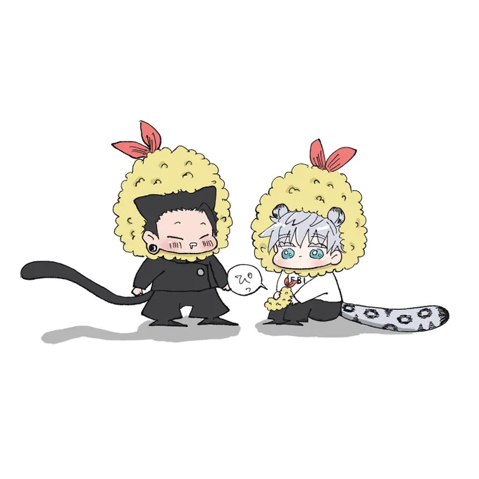 #毎日さとる
🍤🐈‍⬛🐆🍤 