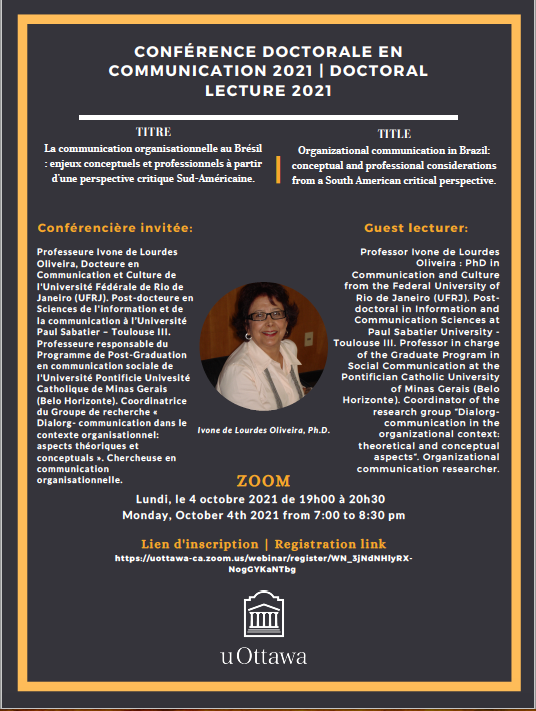 CMNUO (@cmnuo) on Twitter photo Conférence doctorale en communication/Doctoral lecture in communication 2021. Inscription gratuite ici/Free registration here : uottawa-ca.zoom.us/webinar/regist… <a href="/uOttawaArts/">uOttawa Arts</a> <a href="/GSAED94/">uOttawa GSAÉD</a> <a href="/aeeccsa/">uOttawa AÉÉC-CSA</a> <a href="/IvanEIvanov1/">Ivan Ivanov</a> <a href="/LucDupont/">Luc Dupont</a> <a href="/plevy/">Pierre Levy 🌻💔</a> #BRESIL #Brazil #Brasil Conférence doctorale en communication/Doctoral lecture in communication 2021. Inscription gratuite ici/Free registration here : uottawa-ca.zoom.us/webinar/regist… <a href="/uOttawaArts/">uOttawa Arts</a> <a href="/GSAED94/">uOttawa GSAÉD</a> <a href="/aeeccsa/">uOttawa AÉÉC-CSA</a> <a href="/IvanEIvanov1/">Ivan Ivanov</a> <a href="/LucDupont/">Luc Dupont</a> <a href="/plevy/">Pierre Levy 🌻💔</a> #BRESIL #Brazil #Brasil
