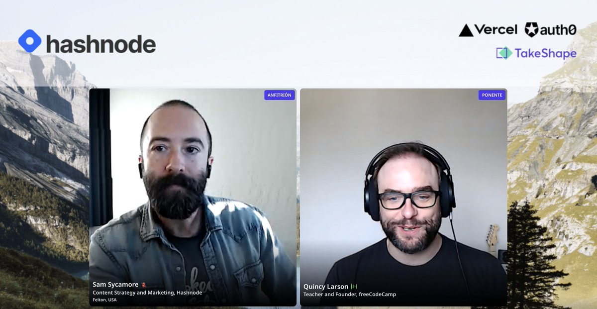 ramsesgarate's tweet image. Start the Hashnode Bootcamp - The Art &amp;amp; Business of Technical Writing begins.

@ossia @tanoaksam #HashnodeBootcamp