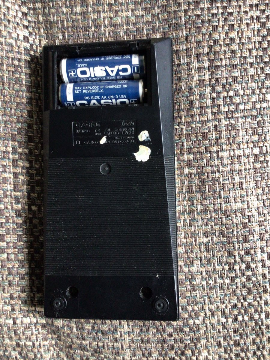 matay20's tweet photo. @IL0VEthe80s On its original 80’s batteries…. https://t.co/QvenquWdb4