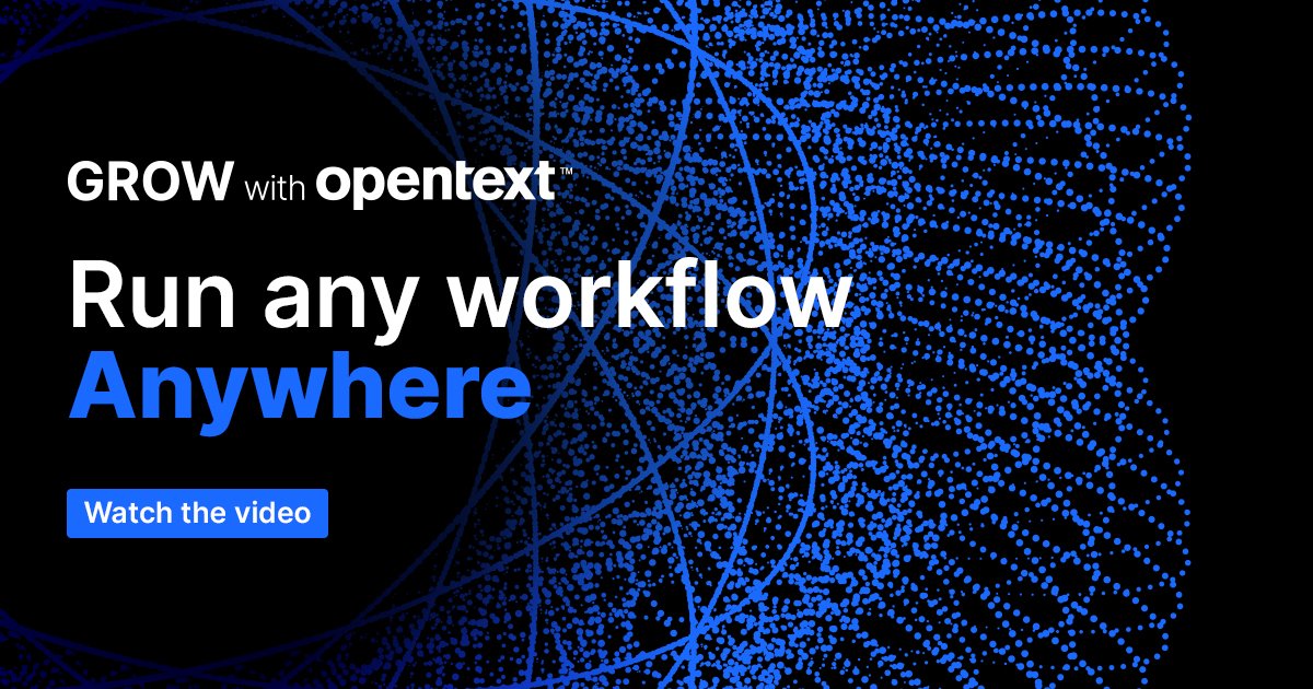 Upgrade to OpenText Cloud Editions (CE) and keep pace with modern business needs with ultimate choice and flexibility. Watch now to learn how! bit.ly/2WHC6Ra
