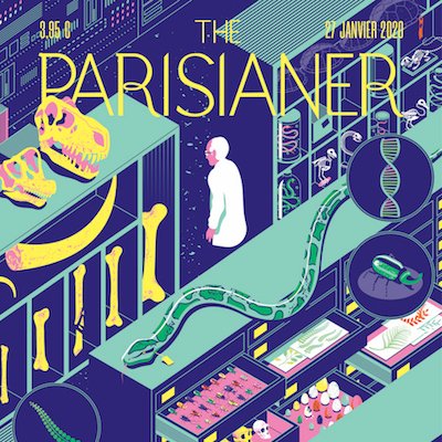 Le_Museum's tweet photo. #ChroniquesDuMuséum | Samedi 18 septembre, participez à la rencontre avec les artistes à l’origine du livre “The Parisianer, Chroniques du Muséum” 👉https://t.co/tlodZsply9

Lou Rihn, Toute la mémoire du monde © MNHN / The Parisianer, 2021. Tous droits réservés. https://t.co/bOR9SOZsj8