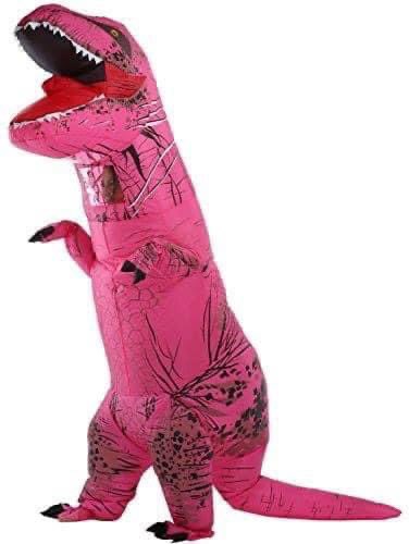 drummerapril's tweet photo. Challenge! Ya wanna see me dressed in this pink T-Rex outfit RACE my friend Max Droz dressed in this unicorn outfit at Grandscape? If I meet my goal of $5k before SUNDAY it will happen!

Donate any amount now at https://t.co/xhyZSAoCDF and spread the word! I’m ready to run! https://t.co/DYv8bBSDnk