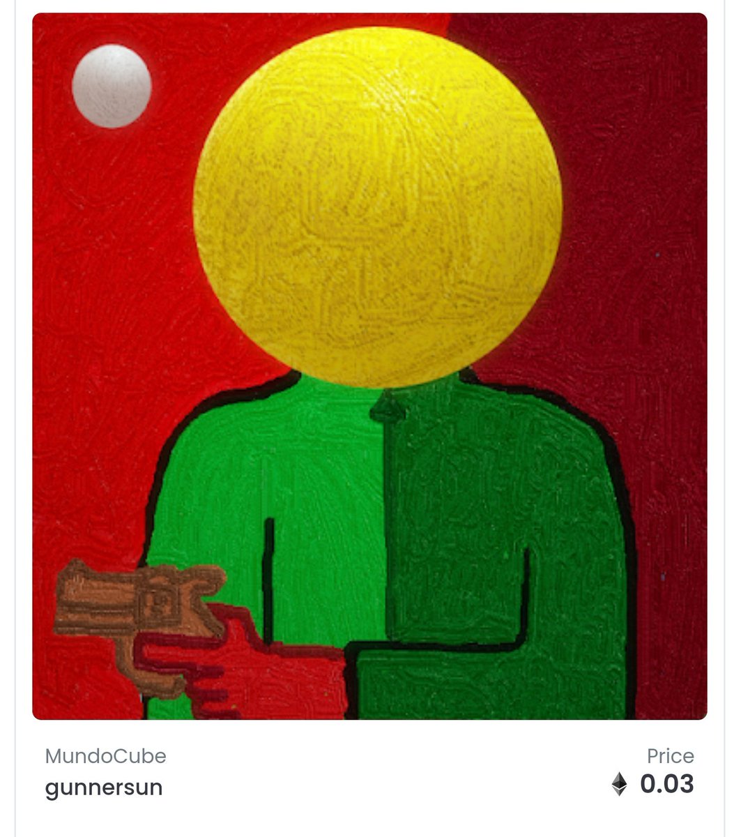 Drop!
Watchout! This guy is ready to shine!
1/1 #nft
#dropnft
#NFTartist 
#nftart