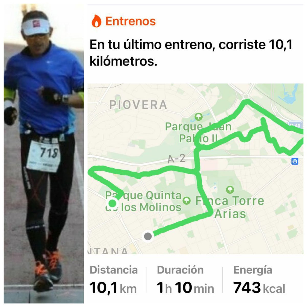 10 KILOMETROS POR Y PARA TOD@S, iniciativa de <a href="/AdanerMadrid/">Adaner Madrid</a>, asociación creada por familias que luchan para crear sensibilización hacia los #TCA
Yo estoy participando. Mira mi último entrenamiento en la imagen🏃🏻‍♂️💪🏼
Participa‼️
<a href="/AlejandroSanz/">Alejandro Sanz</a> 
➡️ bit.ly/3DHKCQR