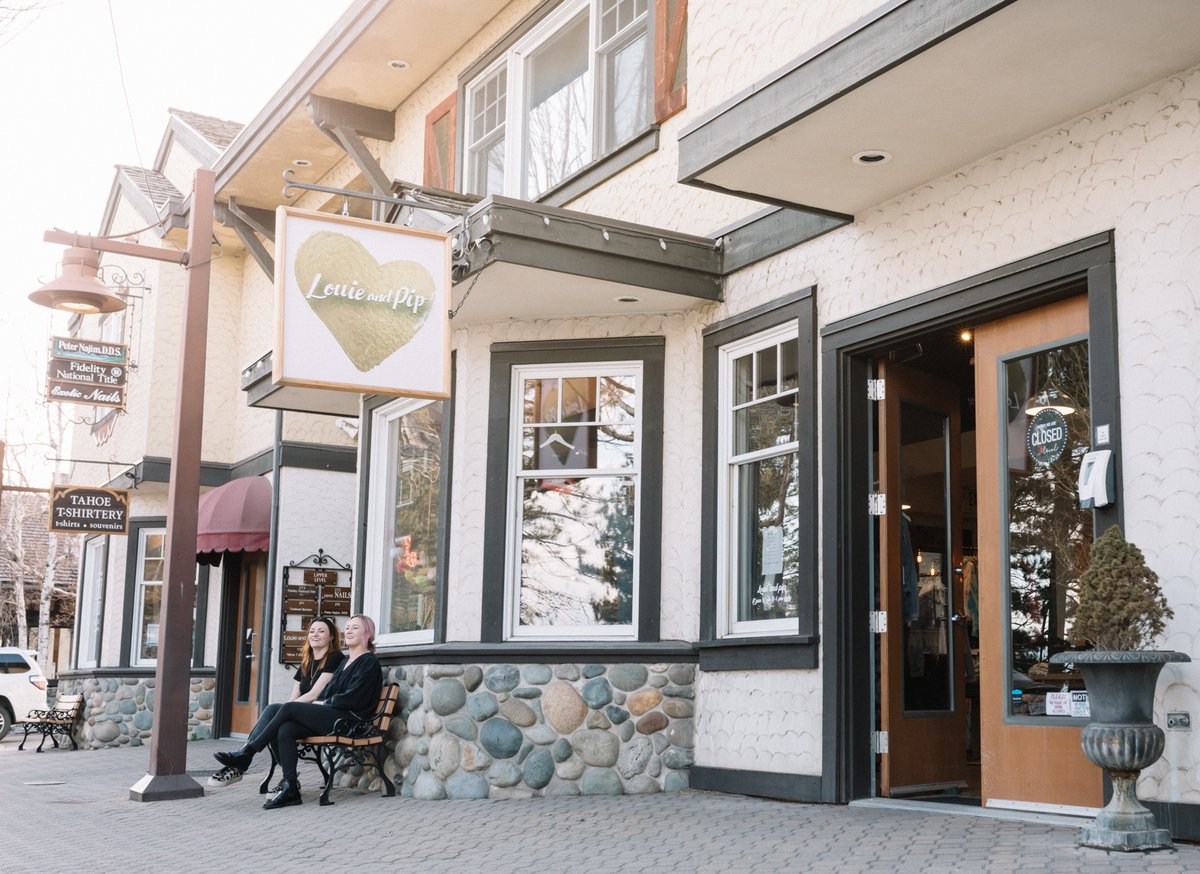 Lake Tahoe shopping is open! Tahoe City offers an array of locally-owned boutiques, wine shops, and home decor stores. Be sure to visit Hemmings &amp; Jarrett for mountain home goods, Louie &amp; Pip for women’s fashion, and the newly opened Tahoe Wine Collective in the Boatworks Mall.