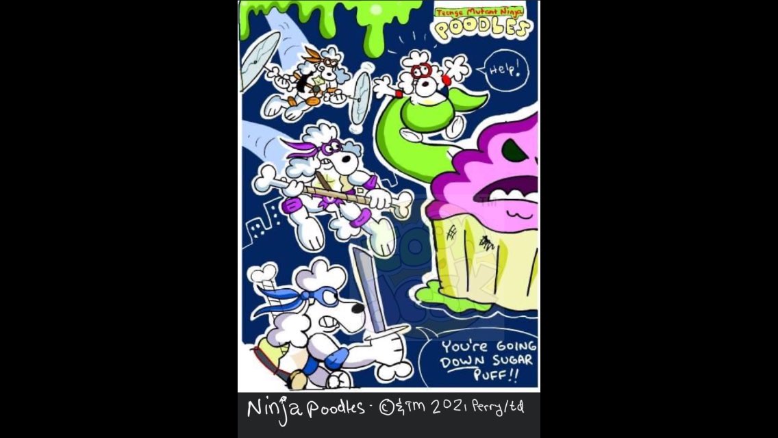 ToonDesk's tweet photo. #ninjapoodles #ninjaturtles #comedy #humor #cartoons https://t.co/Yy8pada19r