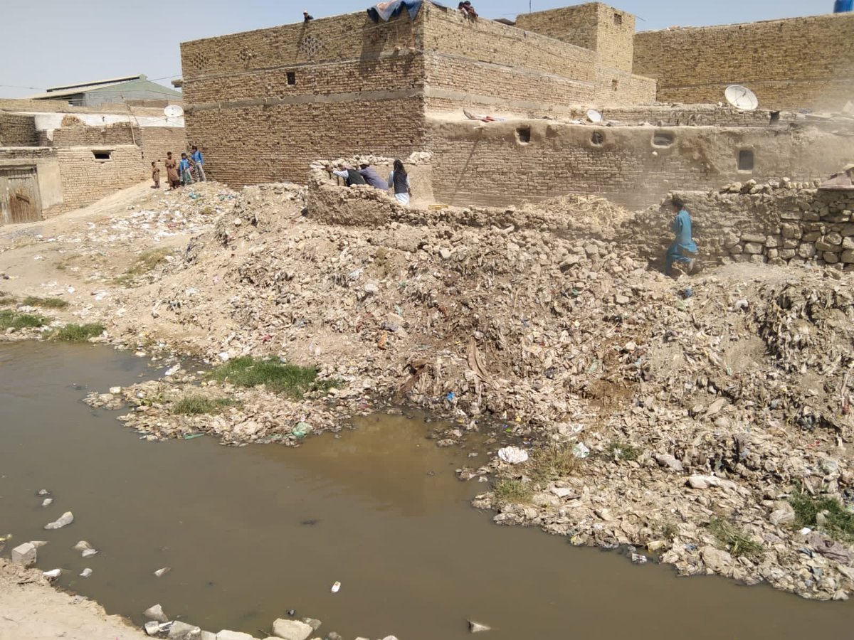 Removal of illegal encroachments from Nullah at Brewery road with ⁦<a href="/OfficialMcq/">Metropolitan Corporation Quetta Official</a>⁩