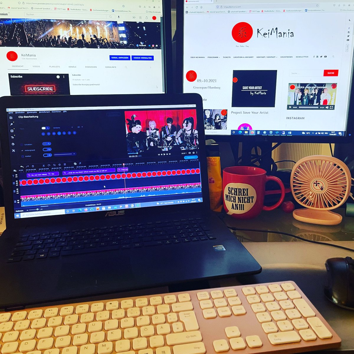 KeiMania3's tweet photo. Guess what we are working on 🤩
…..
Ratet mal an was wir gerade arbeiten 🤩
…..
#jiluka #jilukasena #jilukaboogie #jilukazyean #jilukaricko #jilukaband #japan #japanese #japaneseband #jrock #vk #visualkei #keimania #edit #video #subtitles #subtitle https://t.co/bjsJ5wFeKb