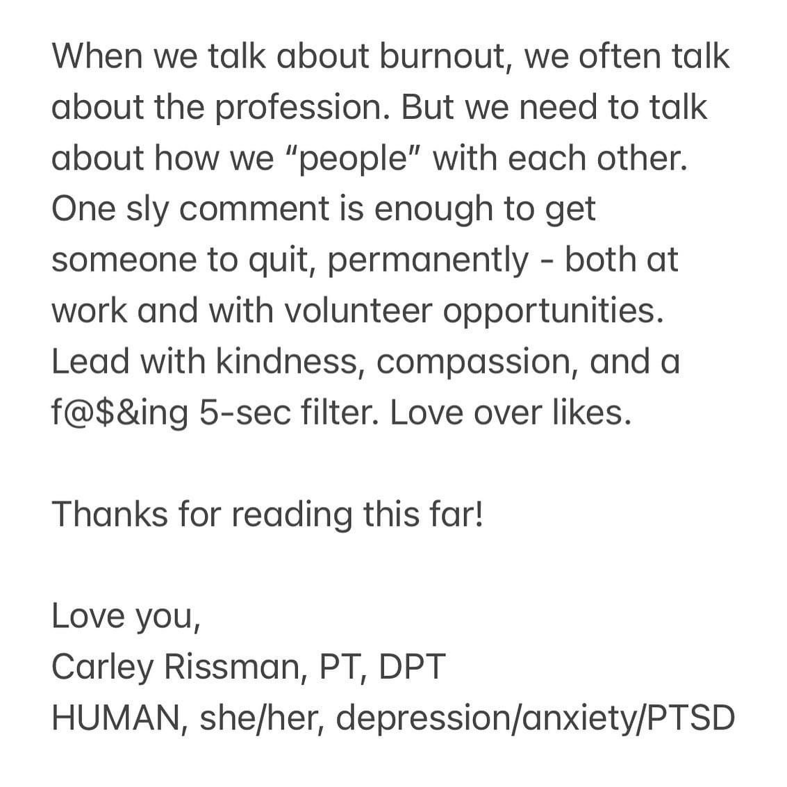 Carley Rissman, DPT tweet media