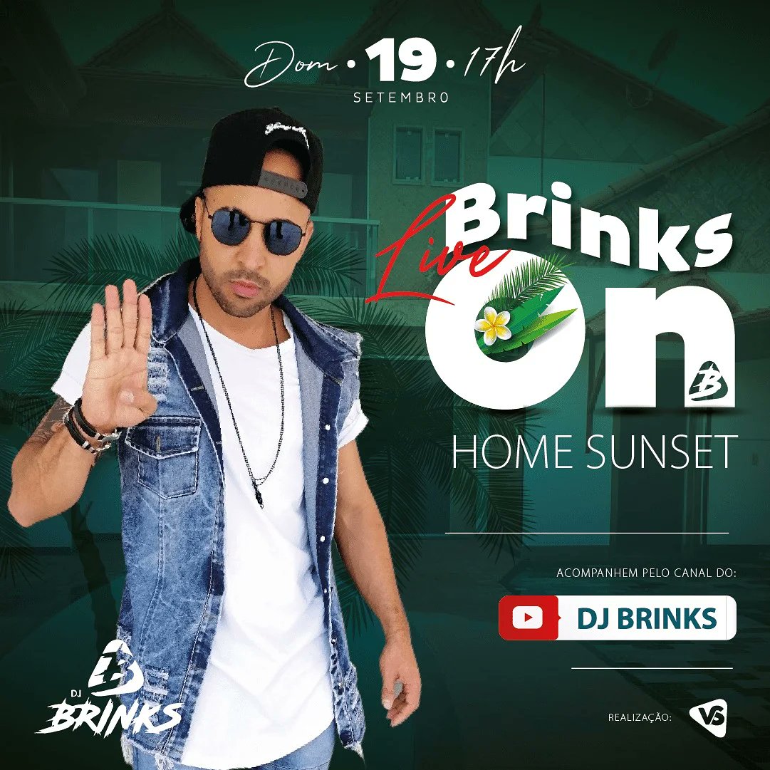 djbrinksoficial's tweet photo. Live Show Solidária ( Arrecadação de Leite)
🅱️🎧Brinks On Home Sunset⛵
Aiii papai , se liga q nesse domingo(19) as 17h estaremos ao interagindo em prol de uma boa ação no canal do YouTube DJ Brinks!
#meudj #djbrinks #livesolidaria #brinksOnHomeSunset https://t.co/vtUVUJXAN3