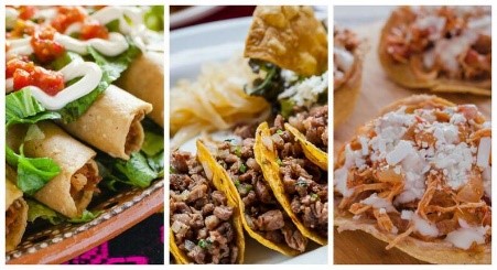 ¿Sabías qué? Los antojitos mexicanos son un grupo de preparaciones de origen mesoamericano compuestos por maíz, combinado con otros ingredientes como frijol, haba, salsas, vegetales, queso y pollo. Además,  son deliciosos, sostenibles y nutritivos. ¿Cuál es tu favorito?