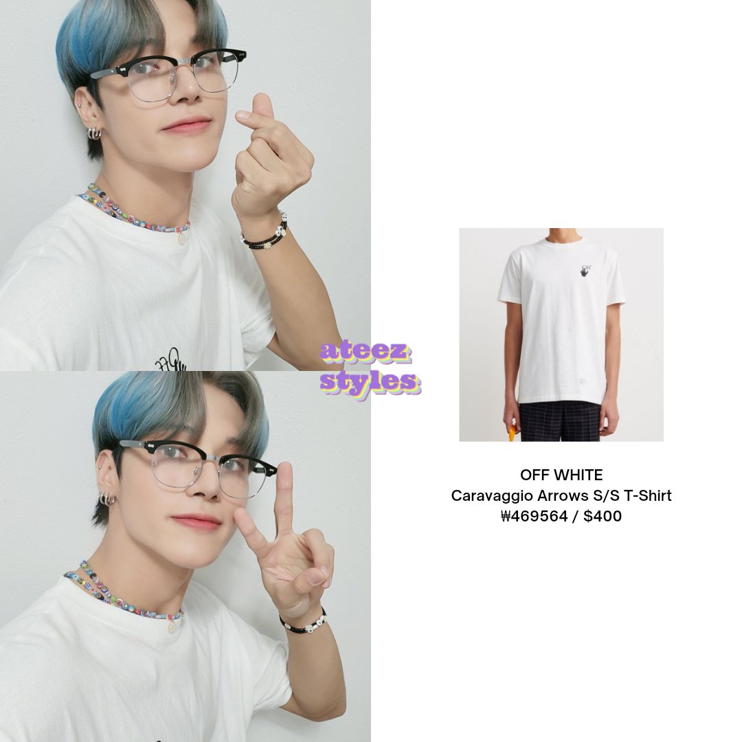 ateezstyles's tweet photo. [210913] #WOOYOUNG • 우영 티셔츠 정보

🖇 #OFFWHITE Caravaggio Arrows S/S T-Shirt
🔎 #whatwooyoungwear 

#ATEEZ #에이티즈 #정우영 #우영 @ATEEZofficial https://t.co/u5ELXa3txv