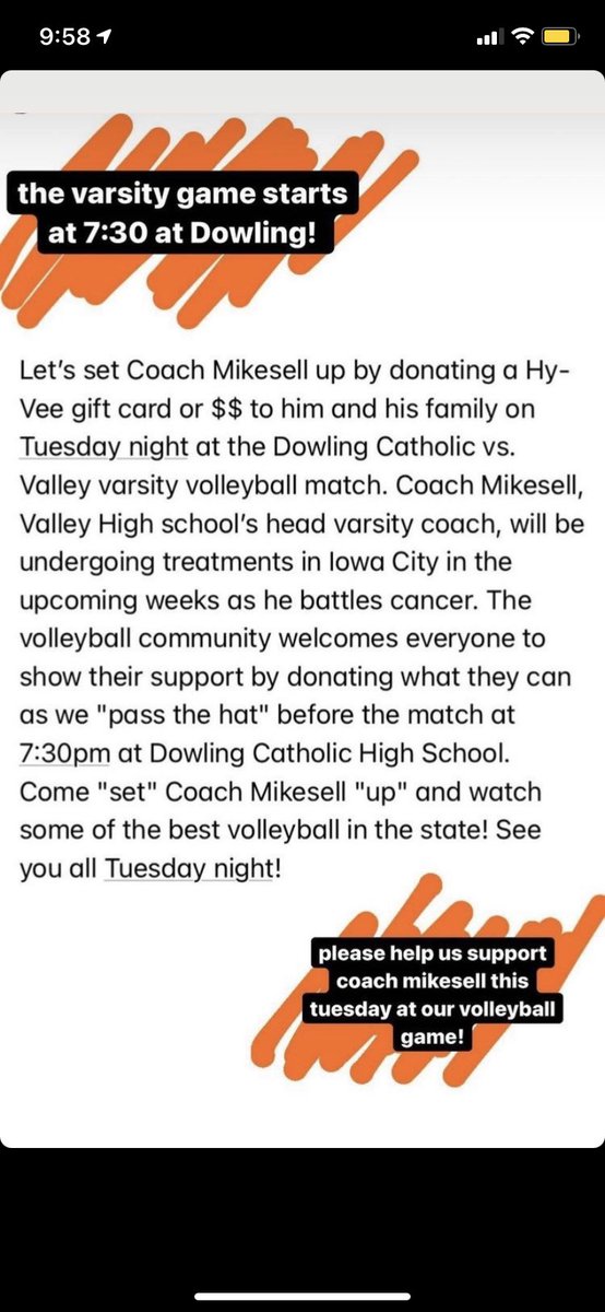 VHS Student Section tweet media