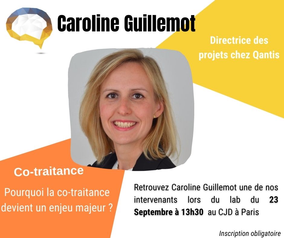 Le jeudi 23 septembre à 13h30, retrouvez Caroline Guillemot,  Directrice des projets chez QANTIS.co lors de notre prochain Lab:

Pourquoi la #co-traitance devient un enjeu majeur pour les #PME aujourd'hui ? 

Inscrivez-vous à l'#événement !👉 ow.ly/iaYy50G7Rem