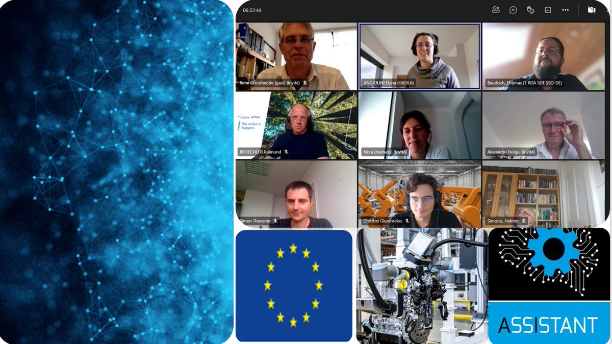 ASSISTANT completed the specification phase of the tools to be developed in the project on Friday, September 10, with a technical review meeting with the European Commission that took place in a very good atmosphere. Stay  connected and tuned for more updates  <a href="/IMTAtlantique/">IMT Atlantique</a>