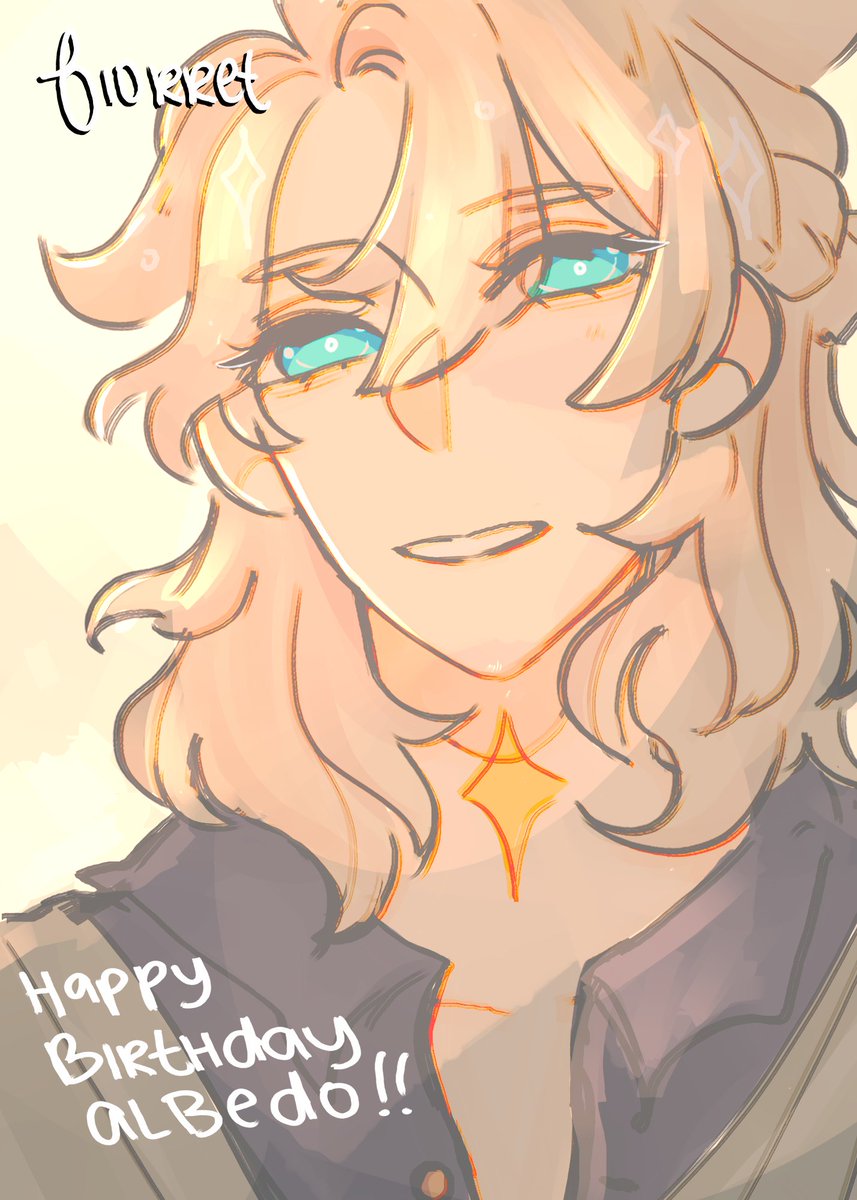 happy birthday #albedo :]
#原神 #genshinimpact