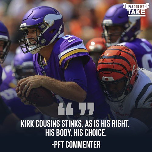 PFTCommenter's tweet image. STINKS