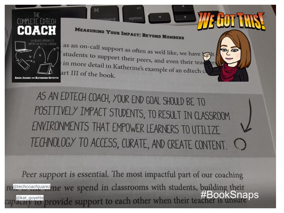 Great book study with Waynesville EdTech Coaches! <a href="/kat_goyette/">Katherine Goyette</a> <a href="/techcoachjuarez/">Adam Juarez</a>