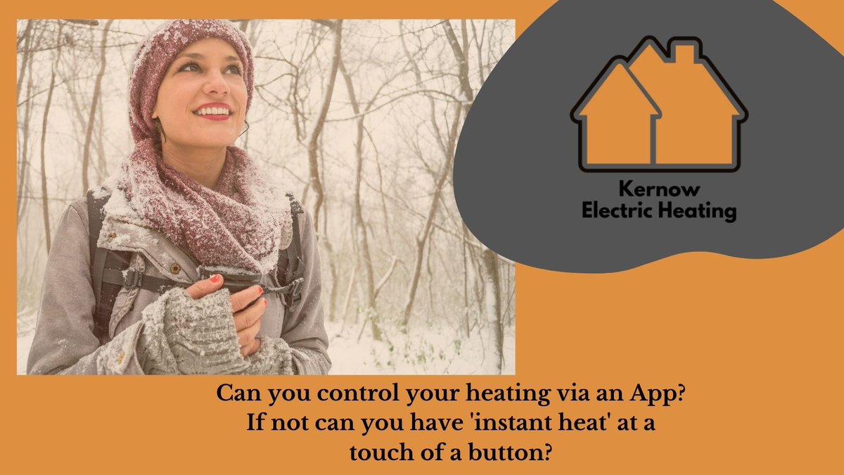kernowelectric1's tweet image. Immediate &amp;amp; Instant Heat?
No one wants to wait for heating to get heat up and warm the house - Electric Heating is instant.  Contact us for install details before the winter strikes #instantheat #electricheat #heatmyhome