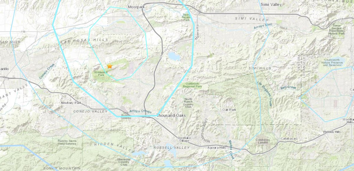 #BREAKING: DID YOU FEEL IT? A magnitude-3.6 earthquake struck the Thousand Oaks area at 7:59 a.m. cbsloc.al/3C6iYLN