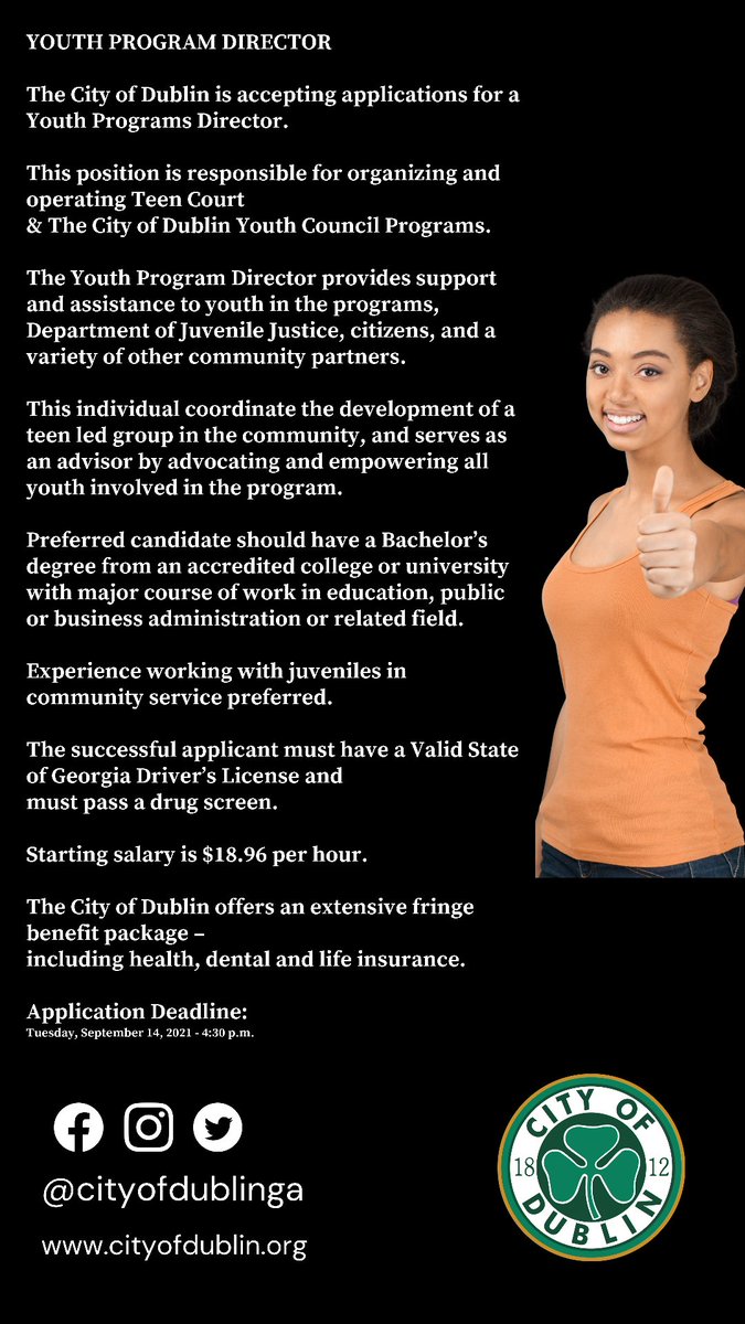 City of Dublin, Twitter